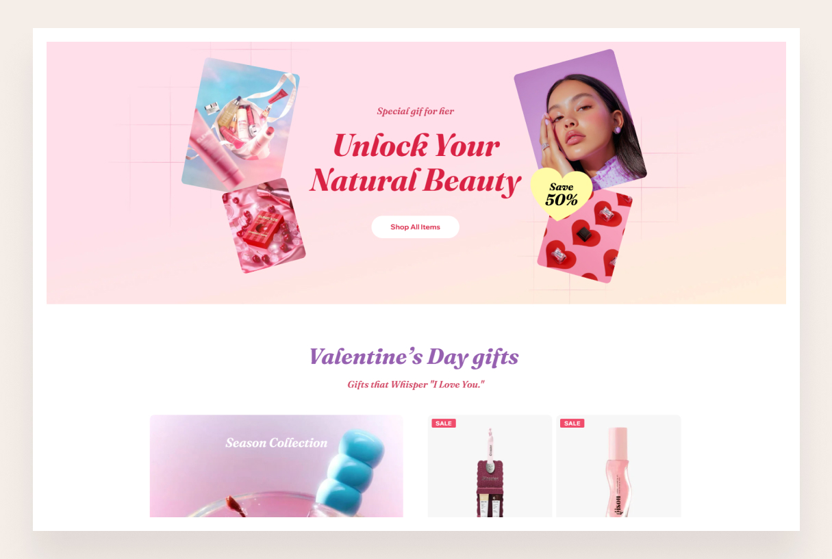 Valentine - Cosmetics